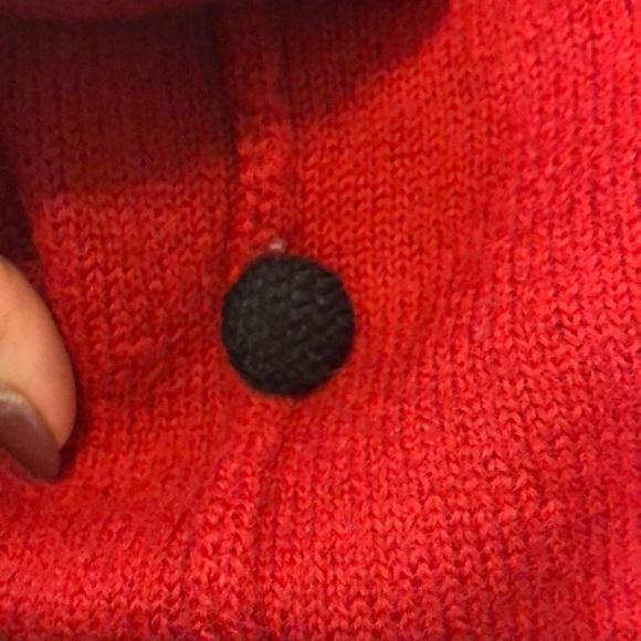 Herman Geist Vintage Wool Blazer Red - Picture 6 of 6